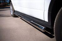 Пороги труба d76 с накладками вариант 3 для Land Rover Evoque Dynamic 2011, Slitkoff REDT-0006623