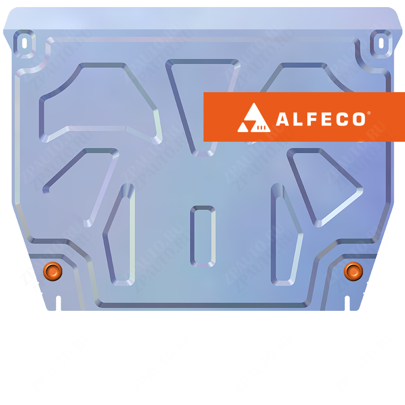 Защита  картера и КПП Kia Sorento II рестайлинг 2012-2020 V-all , ALFeco, алюминий 4мм, арт. ALF1128al