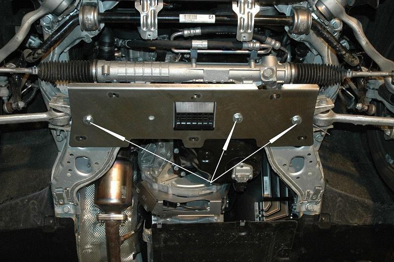 Защита картера для BMW 1 Series  2004 - 2011, V-1.6 ; 1.8 ; 2.0, Sheriff, сталь 2,5 мм, арт. 03.1883
