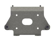 Площадка для крепления лебедки для YAMAHA Grizzly 700/550 2007-14, алюминий 4 мм, STORM, арт. 3039