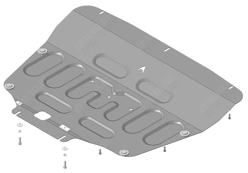 Защита АвтоСтандарт (Двигатель, Коробка переключения передач), 1,5 мм, сталь для Omoda C5  2022- арт. 59006