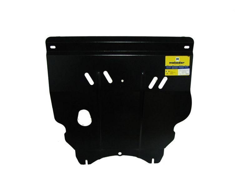 Защита двигателя, кпп стальная Motodor для Chery Tiggo 2011-2013 (2 мм, сталь), 09003