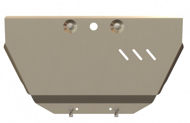 Алюминиевая защита картера на KIA Quoris, алюминий 5 мм, Sheriff (Шериф) 11.2231