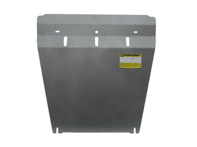 Защита двигателя, кпп алюминиевая Motodor для Volvo XC90 2002-2015 (5 мм, алюминий), 32602