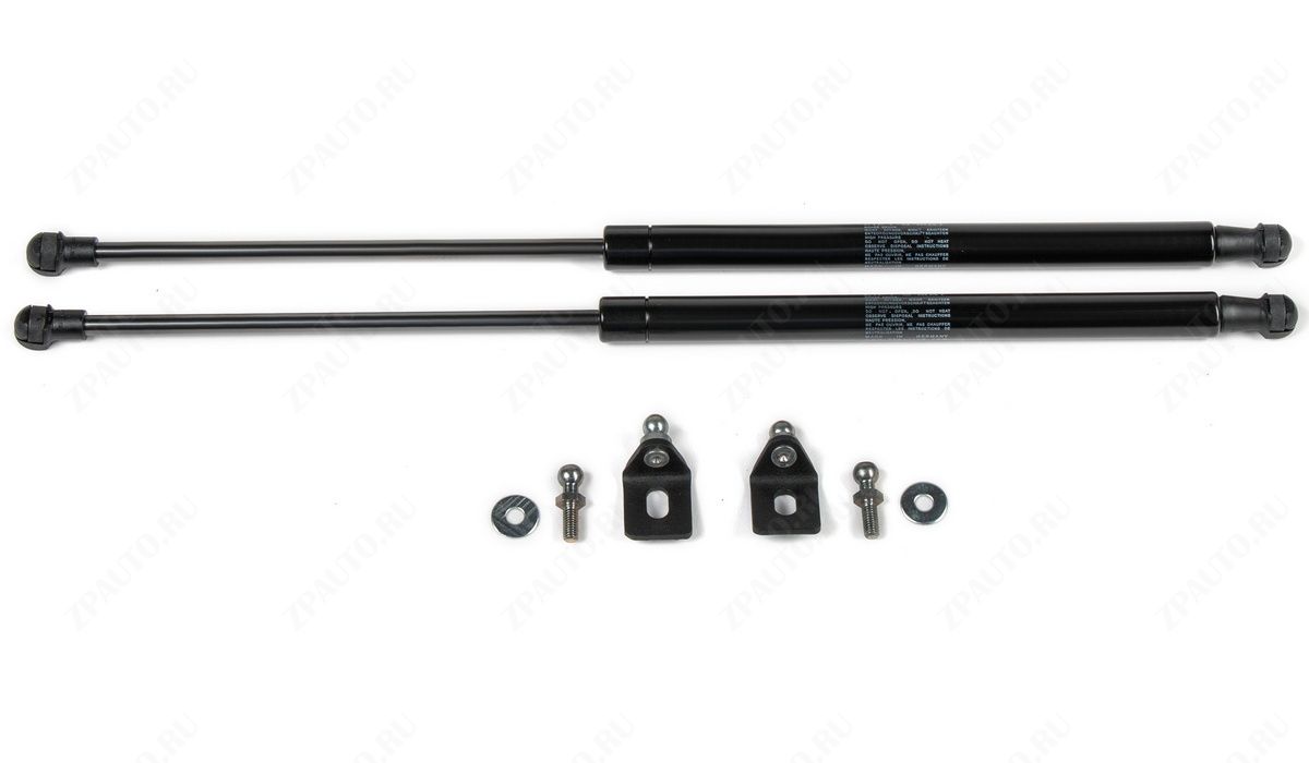 Амортизаторы капота АвтоУПОР (2 шт.) Volkswagen Polo Sedan (2009-2015; 2014-2020), Rival, арт. UVWPOL012