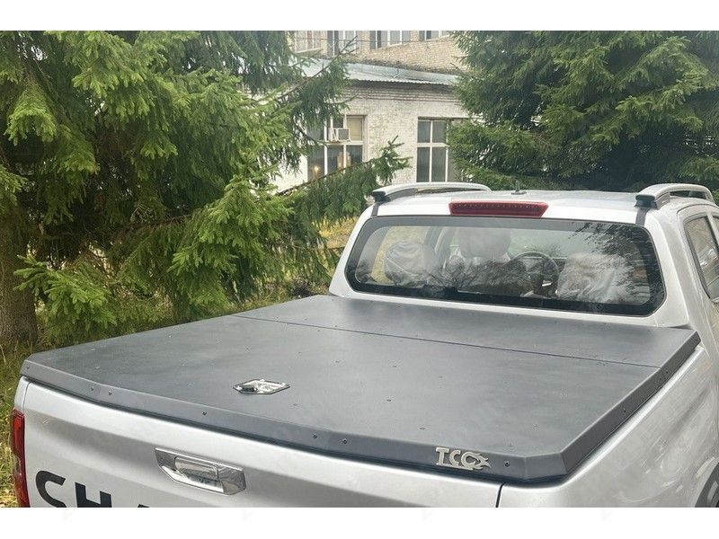 Крышка кузова (алюминий Premium Black) Great Wall POER 2.0TD 4WD 2021- арт. GRWALPOER21-34
