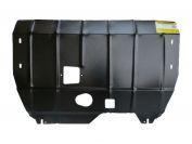 Защита двигателя, кпп, радиатора стальная Motodor для Ford Tourneo 2013- (2 мм, сталь), 00754