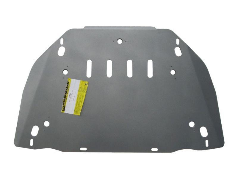 Защита двигателя, кпп алюминиевая Motodor для Cadillac CTS 2008-2014 (5 мм, алюминий), 33504