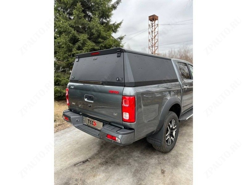 Кунг (алюминий Premium Black) 2мм JAC T8 Pro 4WD 2.4T МКПП 2023- арт. JACT8P23-36BLACK