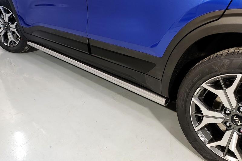 Пороги труба 60,3 мм для автомобиля Kia Seltos 2020- TCC Тюнинг арт. KIASELT20-22