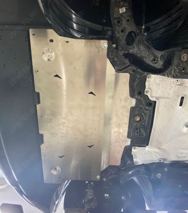 12.11ABC ЗАЩИТА КАРТЕРА ДВИГАТЕЛЯ И КПП MAZDA CX50 V-ВСЕ (2021-) (АЛЮМИНИЙ 4 ММ)