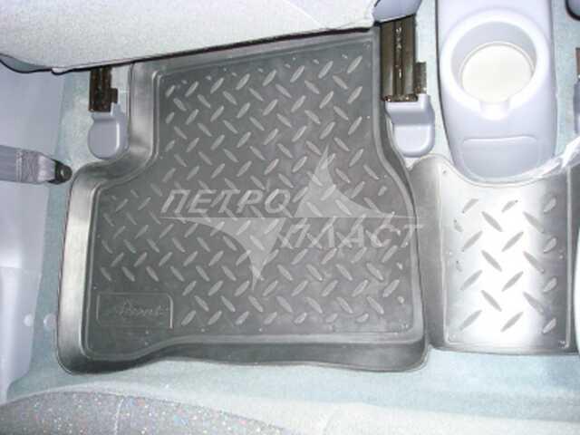 Ковры в салон для автомобиля Hyundai Accent II Тагаз 2001- (Хюндай Акцент), Петропласт PPL-10726114