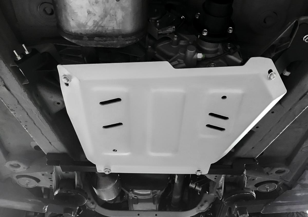 Защита РК Rival для Suzuki Jimny IV 2019-н.в., штампованная, алюминий 6 мм, с крепежом, 2333.5526.1.6