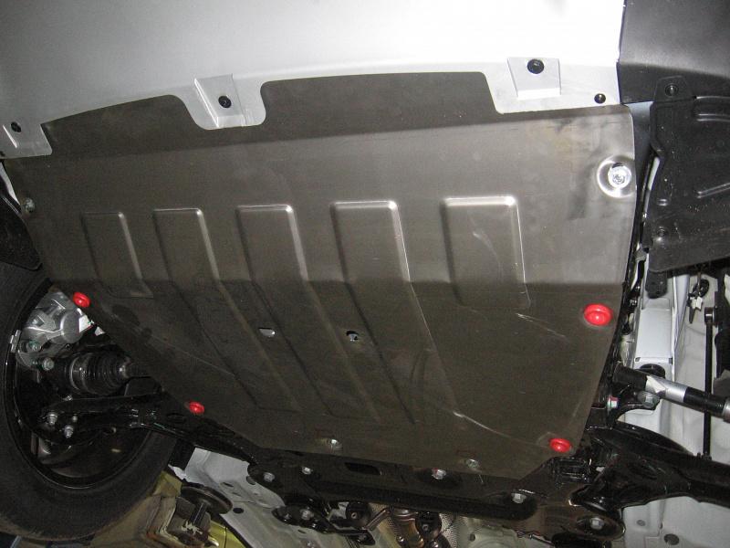 Защита картера и КПП для EXEED LX  2022 -, V-1,6 АТ FWD, Sheriff, алюминий 4 мм, арт. 28.4213