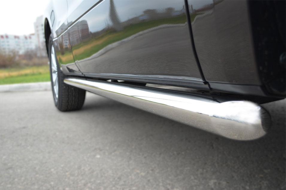 Пороги труба d57 вариант 1 для Suzuki Grand Vitara 5d 2012, Slitkoff SVT-0010941