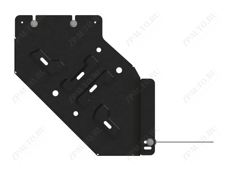 Защита РК для RAM 1500  2026 - V-3,0 AT FullWD, Sheriff, сталь 3 мм, арт. 04.6665