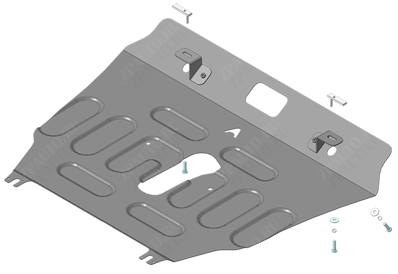 Защита АвтоСтандарт (Двигатель, Коробка переключения передач), 1,5 мм, сталь для Changan Cs75FL  2018- арт. 57202