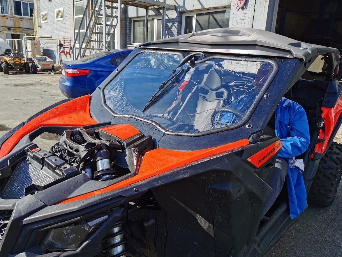 Лобовое стекло для CAN-AM Maverick X3 2017-, STORM, арт. MP 0548