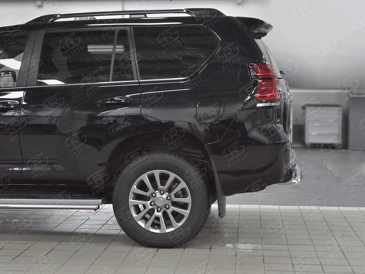 Защита заднего бампера d76 дуга LCPZ-002869 для автомобиля TOYOTA LC PRADO 150 2017-, Slitkoff