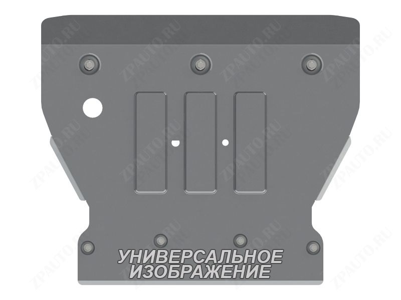 Защита картера для KGM Musso Grand  2026 - V-all AT FullWD, Sheriff, алюминий 4 мм, арт. 30.6485 V2