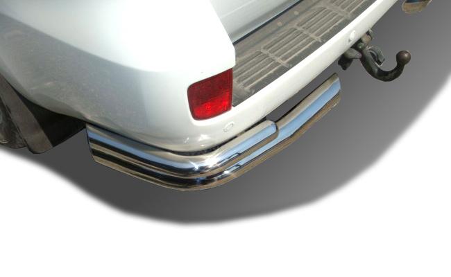 Защита заднего бампера угловая двойная для автомобиля TOYOTA Land Cruiser 200    2013. TLC200.13.20, Россия