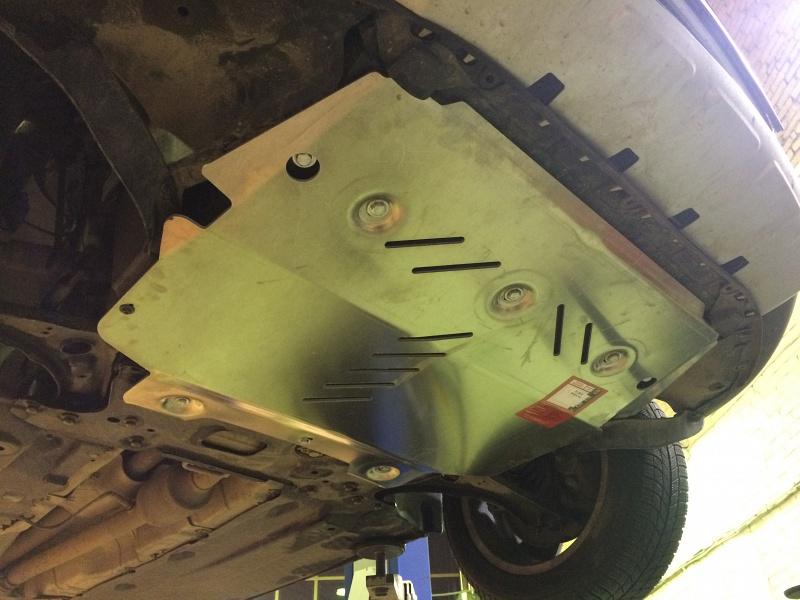 Защита картера и КПП для SKODA Yeti  2011 - 2018, V-1.2TSI MT, Sheriff, алюминий 5 мм, арт. 21.2616