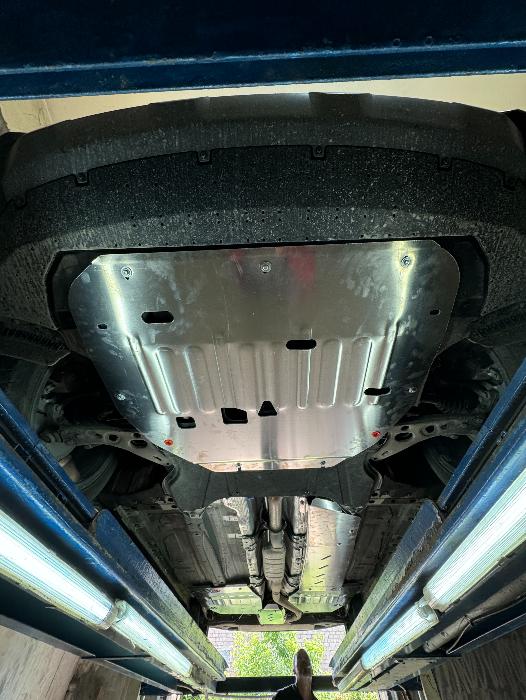 Защита  картера и КПП Geely Monjaro 2022- V-all , ALFeco, алюминий 4мм, арт. ALF0827al