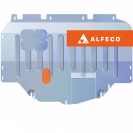 Защита  картера и КПП Fiat Ducato 230 кузов 1994-2002 V-2,0; 1,9D; 2,0D; 2,5D; 2,8D , ALFeco, алюминий 4мм, арт. ALF0608al