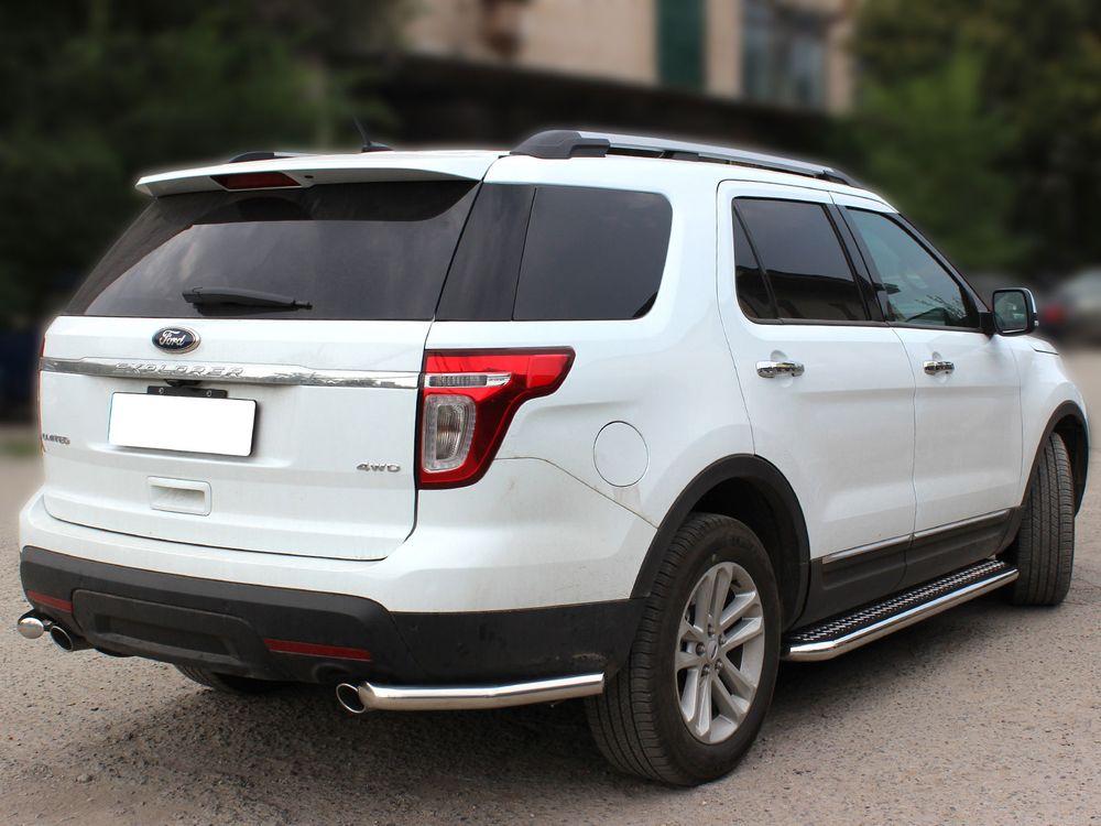 Пороги лист d-60 для Ford Explorer 2010, Технотек FE2013_2