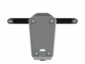 Защита редуктора для BMW X 3  xDrive20d  2017 -, V-2,0d АТ xDrive , Sheriff, алюминий 4 мм, арт. 03.3589