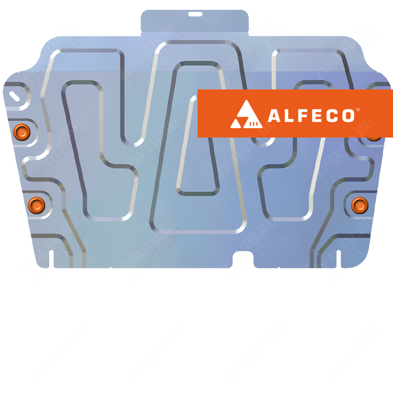 Защита  картера и КПП Haval M6 2021- V-1,5T DCT FWD , ALFeco, алюминий 4мм, арт. ALF5502al