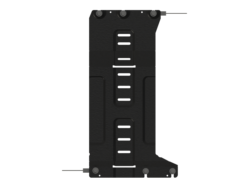 Защита КПП для FORD Ranger  2015 -, V-2,2D AT 4WD, Sheriff, сталь 3 мм, арт. 08.4387