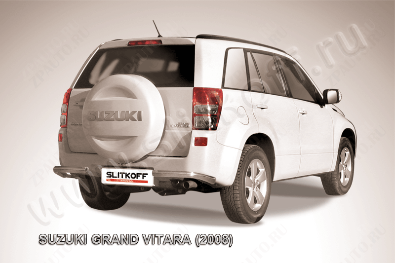 Уголки d57 Suzuki Grand Vitara (2008-2012) , Slitkoff, арт. SGV08015