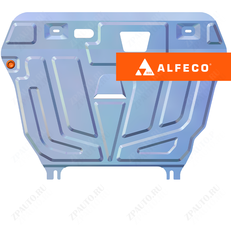 Защита  картера и КПП Toyota Verso (R20) 2009-2018 V-1,8 , ALFeco, алюминий 4мм, арт. ALF2475al-8