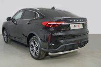 Защита задняя 60,3 мм для автомобиля HAVAL F7X (2.0L 4WD) 2022-,TCC Тюнинг ,арт. HAVF7X22-26