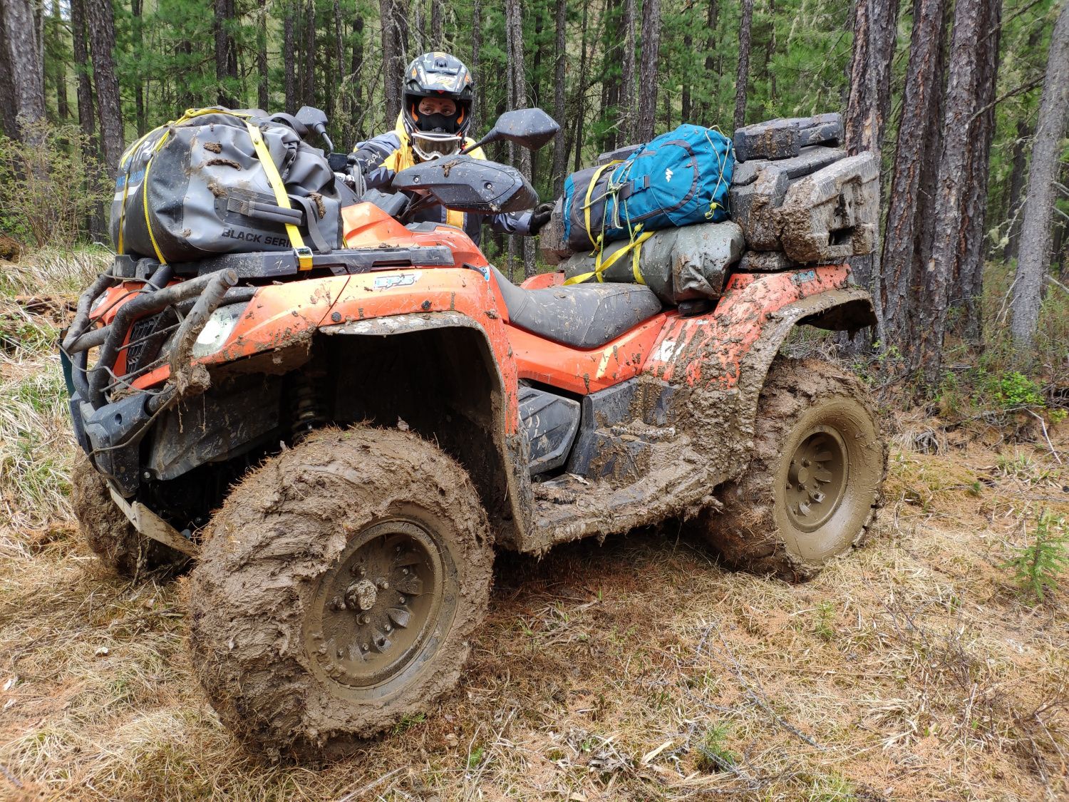 Диск ATV 4х137 Black, STORM, арт. MP 0420 V1 4х137 Black