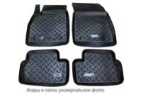 Ковры модельные (высокий борт) для Land Rover Range Rover (L322) (2001-12) (3D с подпятником), Элерон, арт. 63404