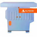 Защита  картера и КПП Nissan Bluebird Sylphy (G10) 2000-2006 V-all , ALFeco, алюминий 4мм, арт. ALF1517al