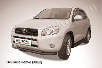 Защита переднего бампера d57 черная Toyota Rav-4 (2005-2010) , Slitkoff, арт. TR4006B