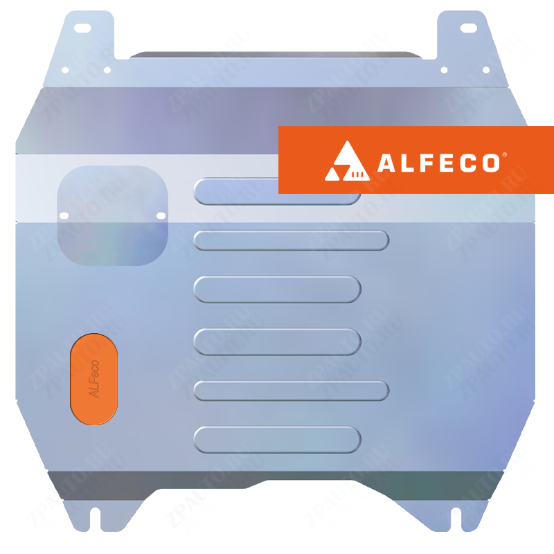 Защита  картера и КПП Changan CS35 2013-2020 V-1,6 , ALFeco, алюминий 4мм, арт. ALF5701al