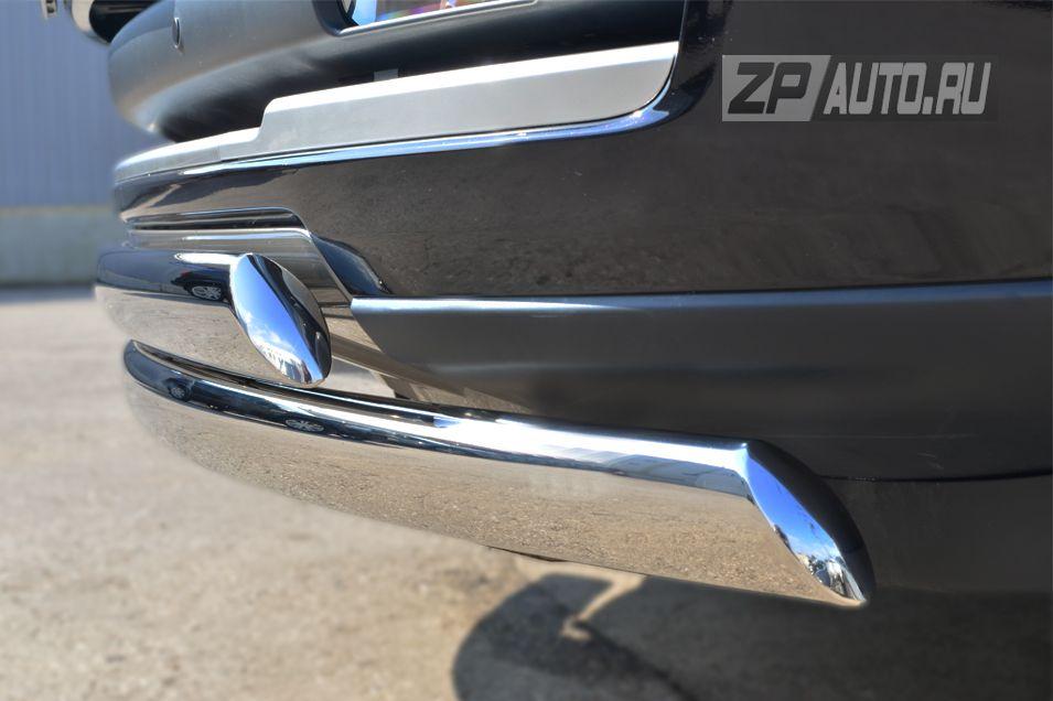 Защита переднего бампера d75х42/75х42 для Land Rover Range Rover 2013, Slitkoff LRV-001440