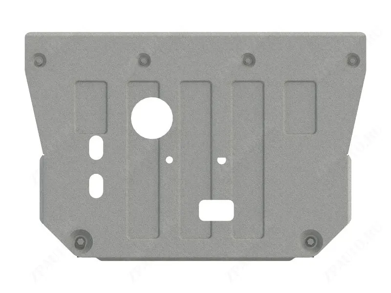 Защита картера и КПП для KIA Ceed  2018 -, V-1,4T; 1,6 AT MT FWD, Sheriff, алюминий 3 мм, арт. 11.SL 9051 Алюминий