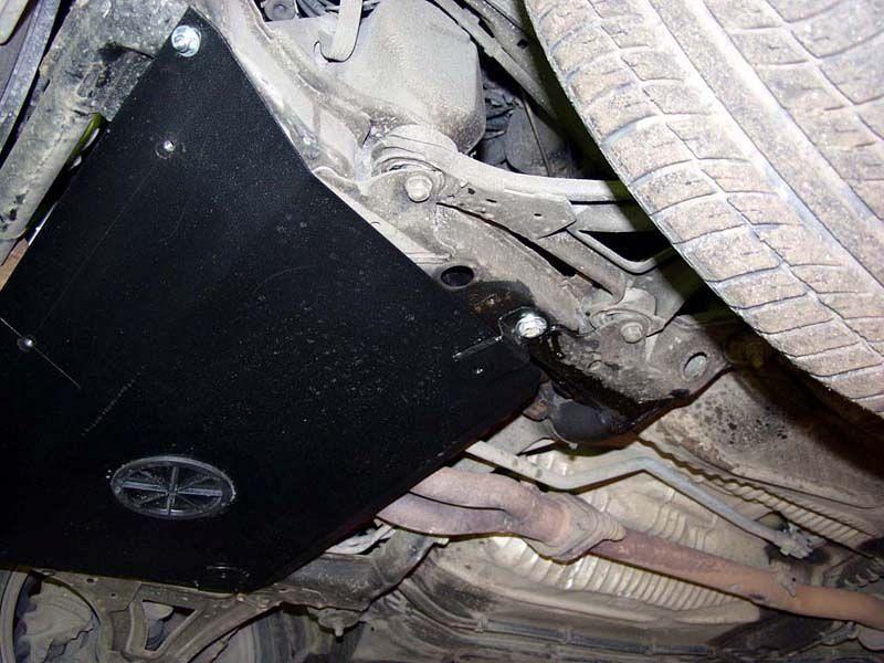 Защита картера и КПП для VOLVO 440 - 460  1988 - 1996, V-1,6; 1,7; 1,8; 2,0; 1,9D, Sheriff, сталь 2,0 мм, арт. 25.0050