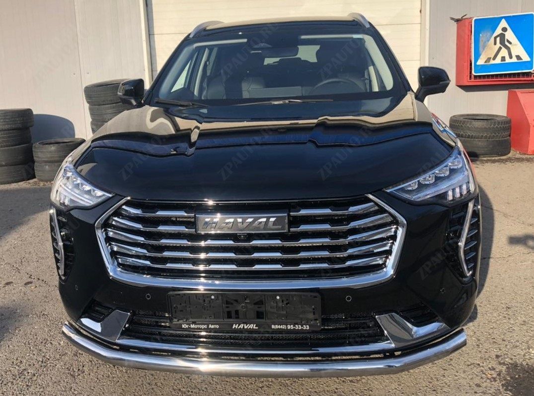 Защита переднего бампера для автомобиля HAVAL Jolion 2021 арт. HVJ.21.02