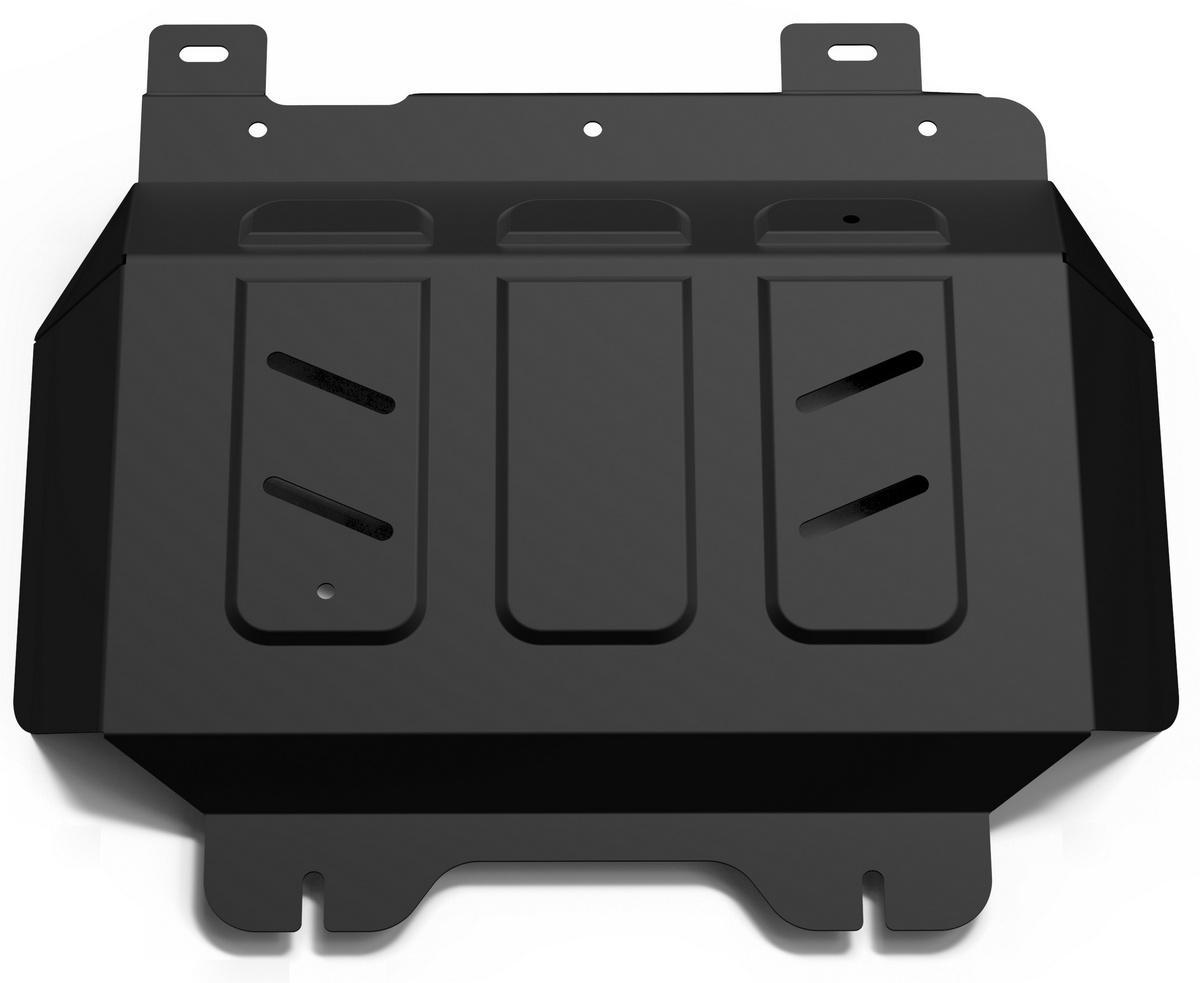 Защита картера АвтоБроня для Haval H9 I рестайлинг (V - 2.0D; 2.0T) 4WD 2017-н.в., штампованная, сталь 1.8 мм, с крепежом, 111.09408.1