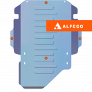 Защита  КПП (без защиты картера ALF14281st установка невозможна) Mitsubishi Pajero Pinin 1998-2007 V-1,8; 1,8 GDI; 2,0 GDI , ALFeco, алюминий 4мм, арт. ALF14282al