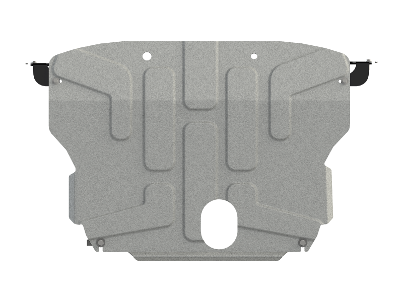 Защита картера и КПП для KIA Soul   2019 -, V-1.6  МТ FWD; 1,6 T-GT DCT FWD; 2,0 АТ FWD, Sheriff, алюминий 4 мм, арт. 11.4230