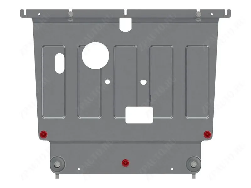 Защита картера и КПП для KIA Rio  2017 - V-1,4 АТ; 1,6 AT, Sheriff, алюминий AL 3 мм, арт. 11.SL 9009