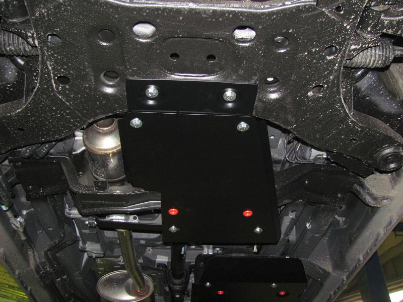 Защита КПП и РК для SSANG  YONG Stavic  2013 - 2019, V-2,2 TD АТ, Sheriff, сталь 3 мм, арт. 29.2509