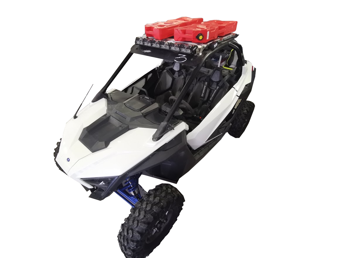Багажник на крышу для POLARIS RZR PRO XP 2019 -, алюминий 4 мм, STORM, арт. MP 0604